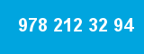 978 212 32 94 978 212 32 94
